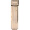 Ekena Millwork Traditional Craftsman Smooth Bracket w/ Offset Brace, Douglas Fir, 5 1/2"W x 14"D x 22"H BKT0604X14X22TRA04SDF - alternate 2